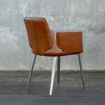Chaise HAMA cuir synthétique Chaise HAMA chaise de salle à manger chaise de réunion marron