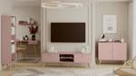 RTV-Schrank TV-Tisch IKON Rosa Hellrosa - Pink