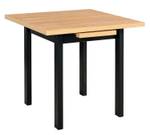 Esszimmer Set Bos 10 5-teilig Schwarz - Grau - Holzwerkstoff - 80 x 96 x 80 cm