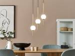 Lampe suspension SHANNON Doré - Blanc