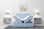 Boxspringbett ROLI Blau - Breite: 180 cm - H3