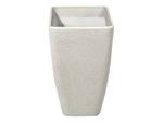 Cache-pot d'extérieur BARIS Beige - Crème - Diamètre : 27 cm - 1 set