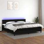 Boxspringbett 3017265-12 Schwarz - Breite: 200 cm