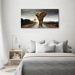 Wandbild Elefant 140 x 70 cm