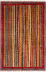 Tapis Torkman LXV Rouge - Textile - 194 x 1 x 293 cm