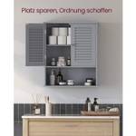 Badezimmerschrank Phnom Penh Grau - Holzwerkstoff - 30 x 82 x 30 cm