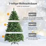 150cm Künstlicher Weihnachtsbaum Grün - Kunststoff - 105 x 150 x 105 cm