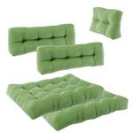 Coussin palette Classic lot de 5 Vert Vert