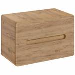 Waschtischunterschrank 80cm Wotaneiche Braun - Holzwerkstoff - 80 x 53 x 46 cm