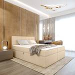 Boxspringbett CERELA Beige - Breite: 205 cm