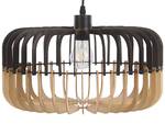 Lampe suspension SOUS Noir - Marron - Bois manufacturé - 40 x 124 x 40 cm