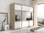 Kleiderschrank LEOVIA Beige - Holzwerkstoff - 61 x 215 x 250 cm