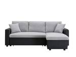 Schlafsofa GAZUR Schwarz - Textil - 148 x 84 x 223 cm