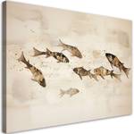 KUNSTDRUCK Koi Fish in Tranquil Water 100 x 70 cm