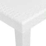 Table de jardin Blanc - Matière plastique - 79 x 72 x 79 cm