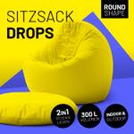 Sitzsack Drops Gelb