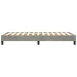 Cadre de lit 3016030-1 Gris lumineux - 100 x 25 cm