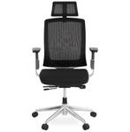 Fauteuil De Bureau ULTRA Noir - Textile - 67 x 121 x 70 cm