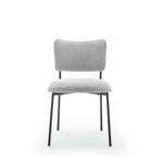 Lot de 2 chaises Vander Gris lumineux