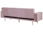 3-Sitzer Sofa VISNES Gold - Pink