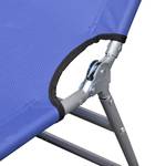 Sonnenliege 3005315 Blau - Metall - 58 x 27 x 189 cm