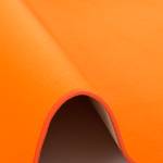 Basic Velours Teppich Carla Orange - 100 x 100 cm