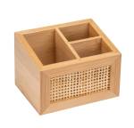 Organizer ALLEGRE BAMBOO Braun - Bambus - 12 x 9 x 9 cm