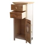 Armoire de cuisine Dafne Blanc - Bois massif - 30 x 84 x 37 cm