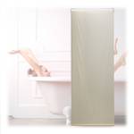 Duschrollo beige Beige - Metall - Kunststoff - 60 x 240 x 5 cm