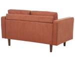 2-Sitzer Sofa NURMO Braun - Textil - 140 x 78 x 74 cm