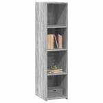 Highboard DE4281 Grau - Holzwerkstoff - 41 x 124 x 30 cm