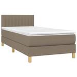 Boxspringbett 3017288-18 Taupe - 100 x 203 cm