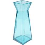 Vase Piramide I Bleu - Verre - 10 x 30 x 10 cm