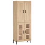 Highboard DE3876 Braun - Holzwerkstoff - 34 x 180 x 70 cm