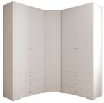 Garderobe Inova 2 Z7 Gold - Weiß