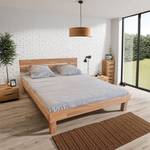 MASSIVHOLZBETT RIVA Braun - Massivholz - Holzart/Dekor - 165 x 80 x 221 cm