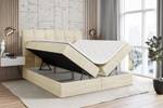 Boxspringbett BRUGO Beige - Breite: 180 cm - H4