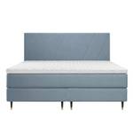 Boxspringbett Euphoria Blaugrau - Breite: 160 cm