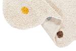 Tapis lavable en coton, COOKIE Beige - Textile - 120 x 160 cm