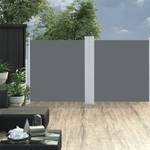 Auvent latéral 3000267-1 Anthracite - 600 x 120 cm