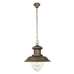 Lustre suspension AL MARE Marron - Verre - Métal - 40 x 105 x 40 cm