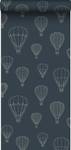 Tapete Luftballons 7449 Blau