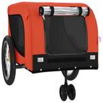 Remorque vélo pour chien 3028683-2 Noir - Orange - 68 x 74 x 134 cm