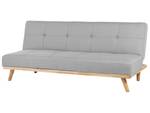 3-Sitzer Sofa FROYA Grau - Hellgrau - Eiche Hell