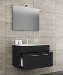 Table de toilette Badinos Noir - Noir brillant