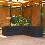 Garten-Lounge-Set (5-teilig) 3013632-16 Schwarz - Anzahl Teile im Set: 5