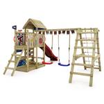 Spielturm Marvel Spider-Man Story Blau - Massivholz - 429 x 265 x 355 cm