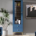 Vitrinenschrank ARICIA Marineblau