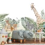 Papier Peint ANIMAUX Plantes Tropicales 400 x 280 x 280 cm