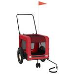 Remorque vélo pour chien 3028772-2 Rouge - 55 x 53 x 120 cm